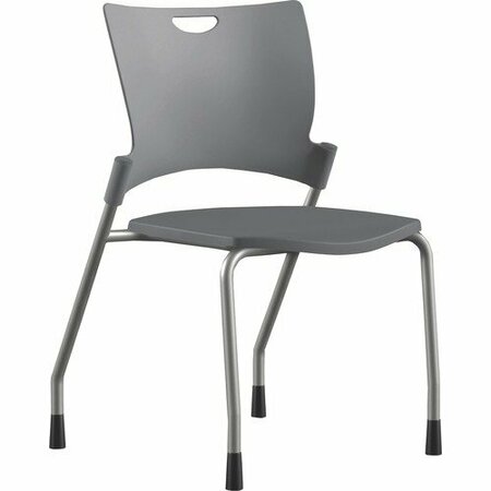 9TO5 SEATING CHAIR, STCK, PLSTC, 21in, GY/SR NTF1310A00SFP14